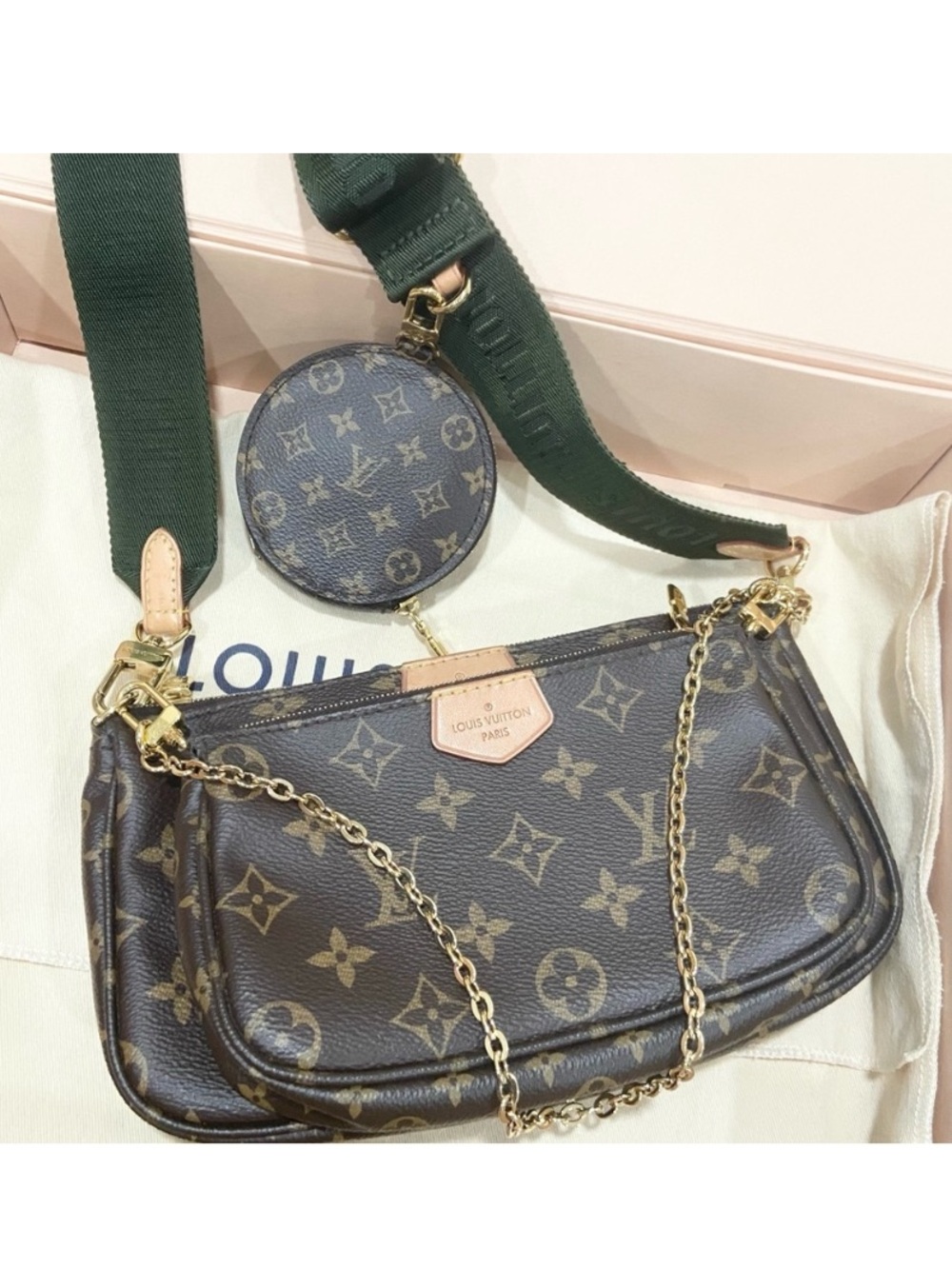 Louis Vuitton Multi Pochette Crossbody Bag